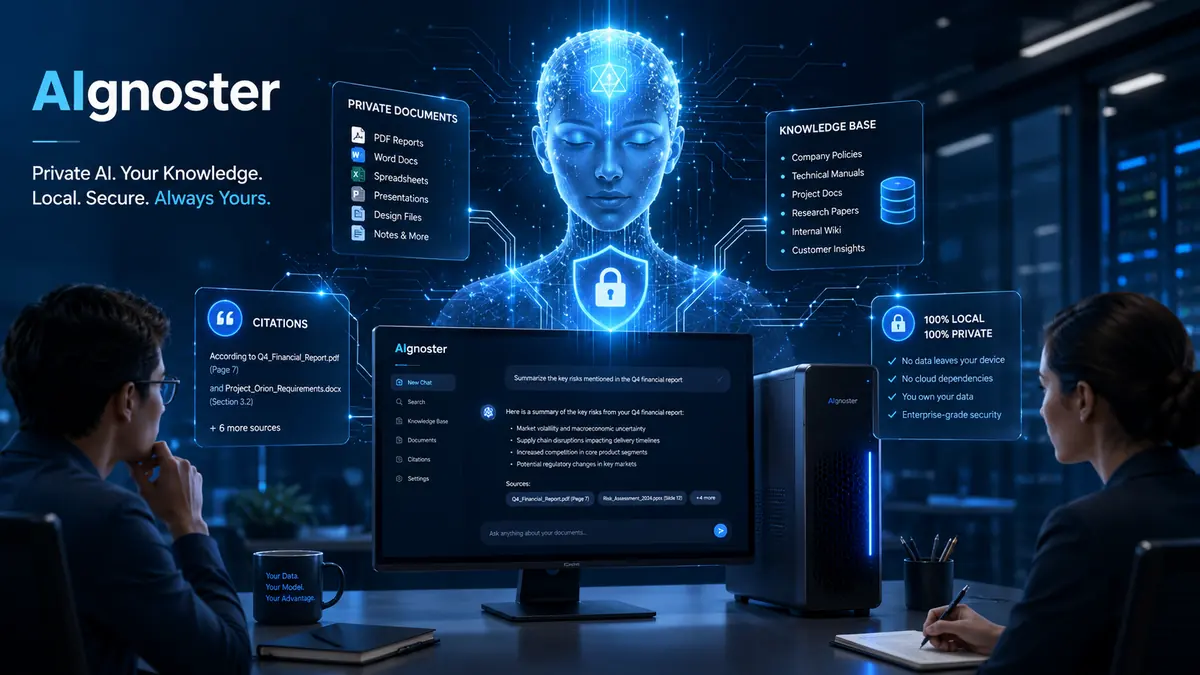 AIgnoster secure assistant visual